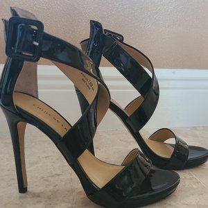 Chinese Laundry Black Patent Heels Size 7 1/2 New, Never Worn